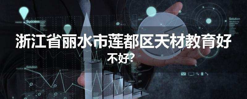 浙江省丽水市莲都区天材教育好不好？