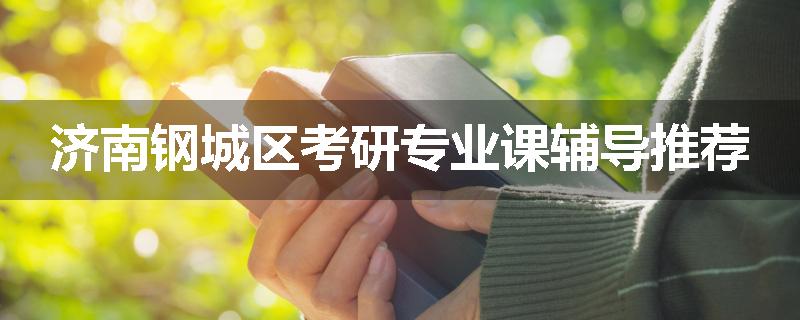 济南钢城区考研专业课辅导推荐