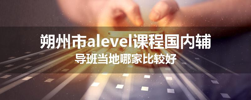 朔州市alevel课程国内辅导班当地哪家比较好