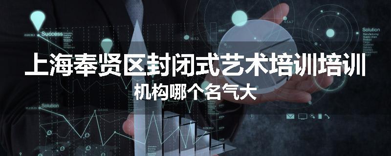 上海奉贤区封闭式艺术培训培训机构哪个名气大
