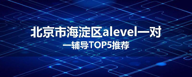 北京市海淀区alevel一对一辅导TOP5推荐
