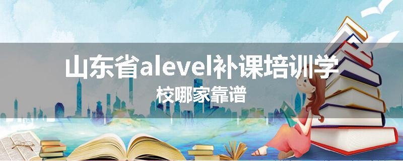 山东省alevel补课培训学校哪家靠谱