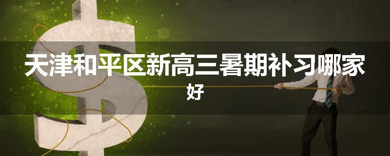 天津和平区新高三暑期补习哪家好