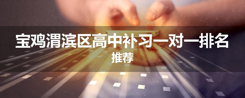 宝鸡渭滨区高中补习一对一排名推荐
