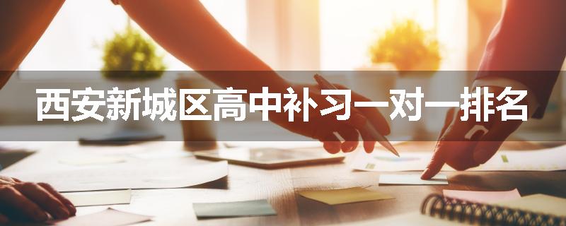 西安新城区高中补习一对一排名