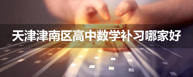 天津津南区高中数学补习哪家好