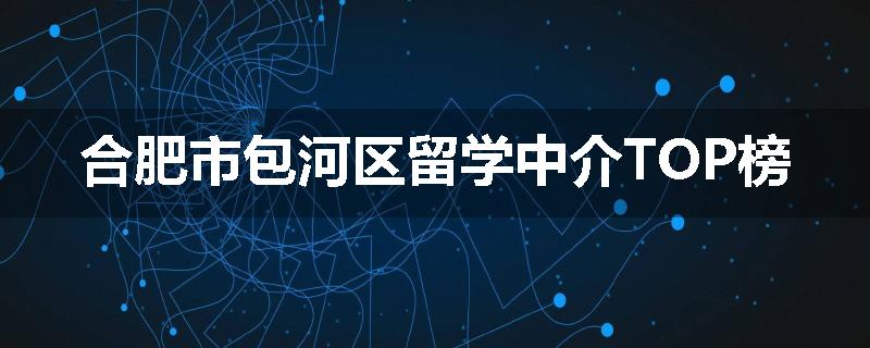 合肥市包河区留学中介TOP榜