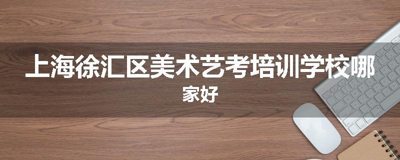 上海徐汇区美术艺考培训学校哪家好