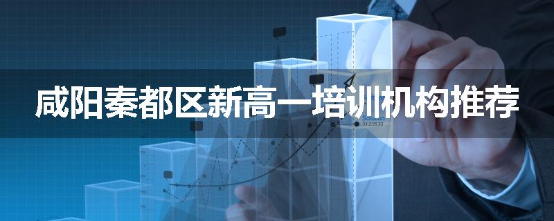 咸阳秦都区新高一培训机构推荐