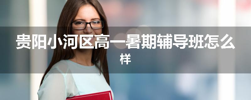 贵阳小河区高一暑期辅导班怎么样