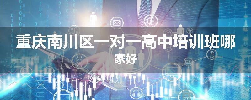 重庆南川区一对一高中培训班哪家好