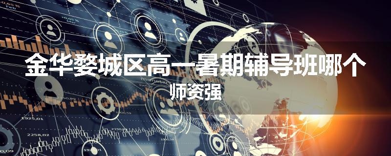 金华婺城区高一暑期辅导班哪个师资强