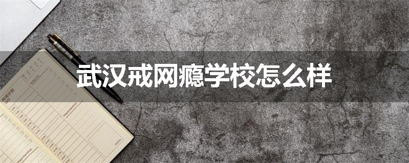 武汉戒网瘾学校怎么样