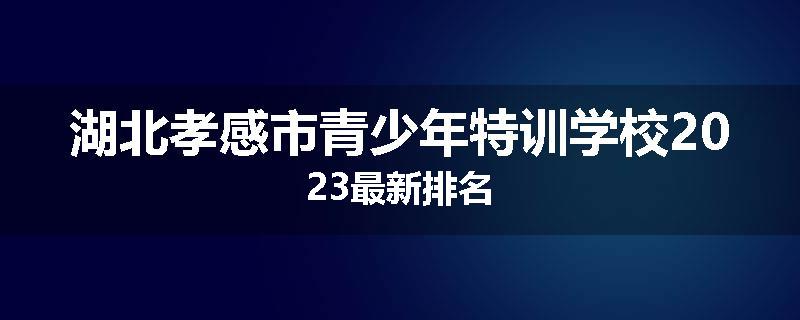 湖北孝感市青少年特训学校2023最新排名