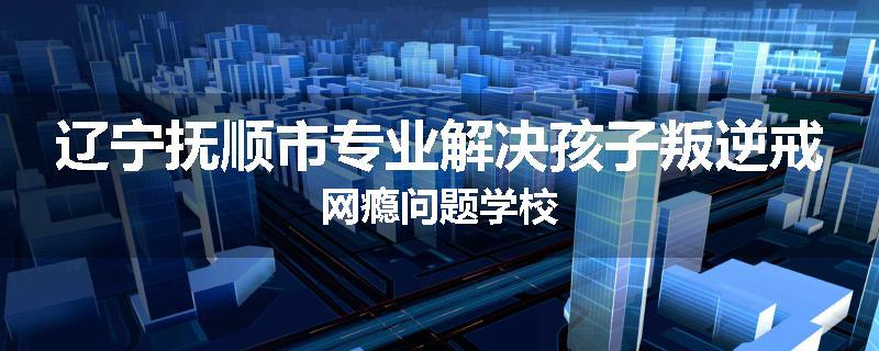辽宁抚顺市专业解决孩子叛逆戒网瘾问题学校