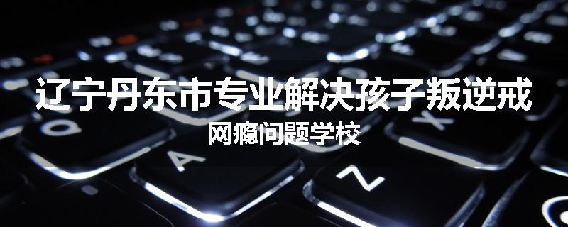 辽宁丹东市专业解决孩子叛逆戒网瘾问题学校