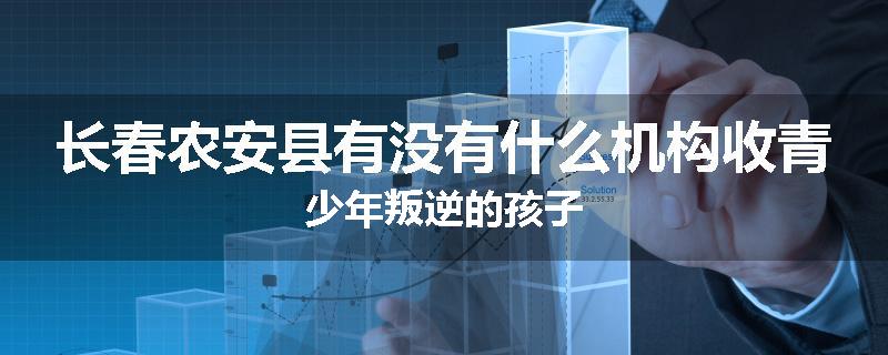 长春农安县有没有什么机构收青少年叛逆的孩子