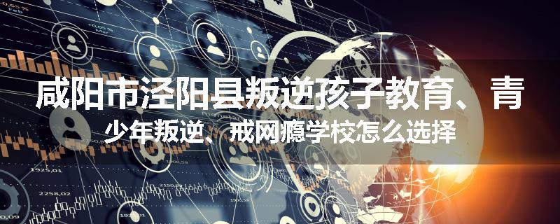咸阳市泾阳县叛逆孩子教育、青少年叛逆、戒网瘾学校怎么选择