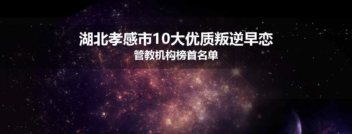 湖北孝感市10大优质叛逆早恋管教机构榜首名单