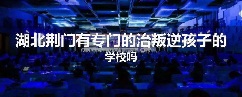 湖北荆门有专门的治叛逆孩子的学校吗