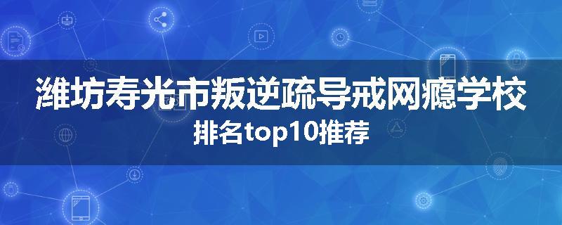 潍坊寿光市叛逆疏导戒网瘾学校排名top10推荐