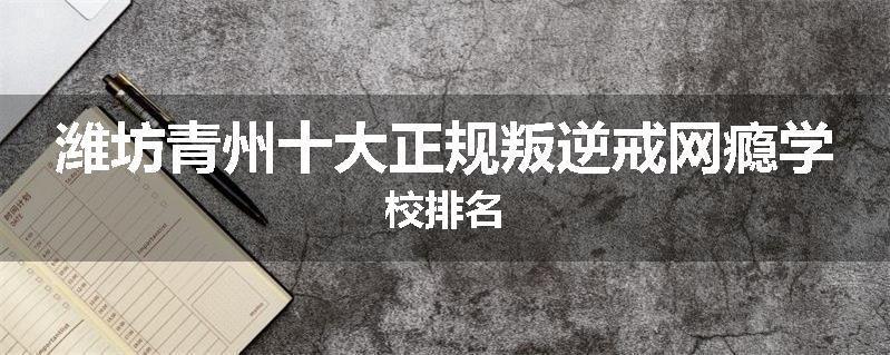 潍坊青州十大正规叛逆戒网瘾学校排名