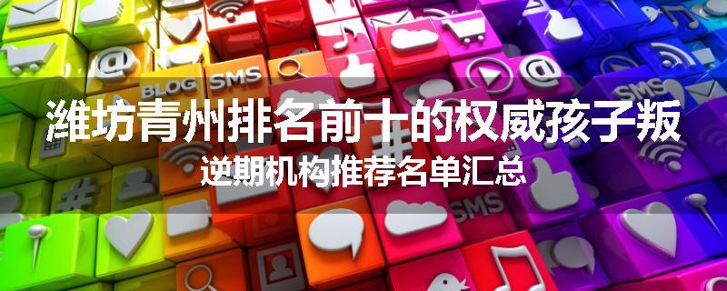 潍坊青州排名前十的权威孩子叛逆期机构推荐名单汇总