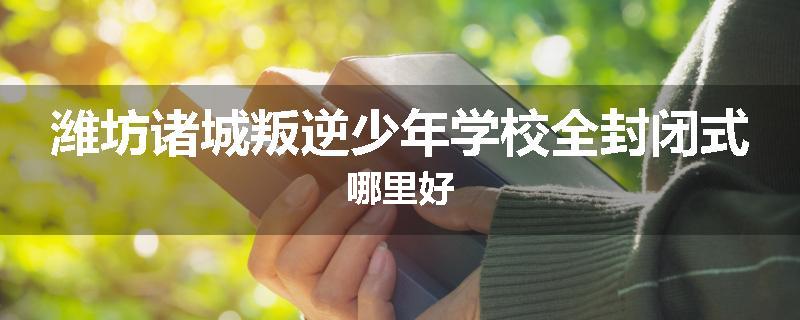 潍坊诸城叛逆少年学校全封闭式哪里好