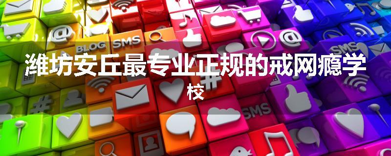 潍坊安丘最专业正规的戒网瘾学校