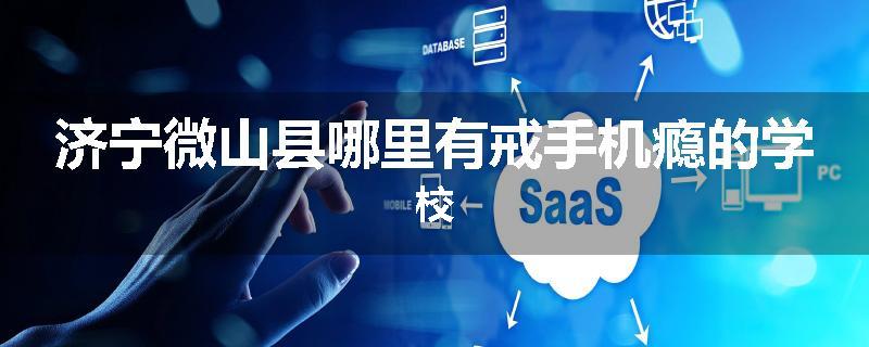 济宁微山县哪里有戒手机瘾的学校