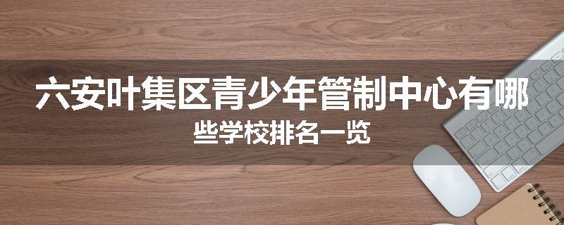 六安叶集区青少年管制中心有哪些学校排名一览
