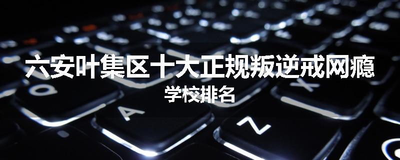 六安叶集区十大正规叛逆戒网瘾学校排名