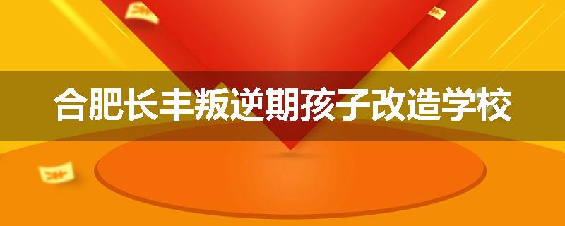 合肥长丰叛逆期孩子改造学校