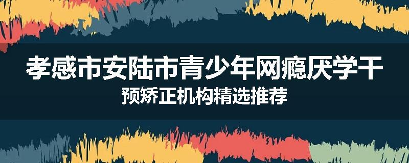 孝感市安陆市青少年网瘾厌学干预矫正机构精选推荐
