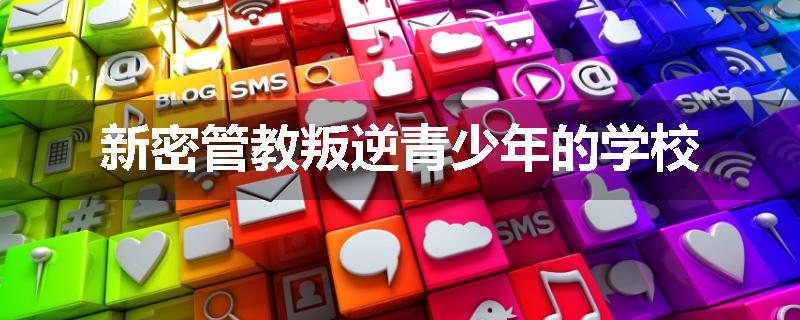 新密管教叛逆青少年的学校