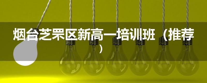 烟台芝罘区新高一培训班（推荐）