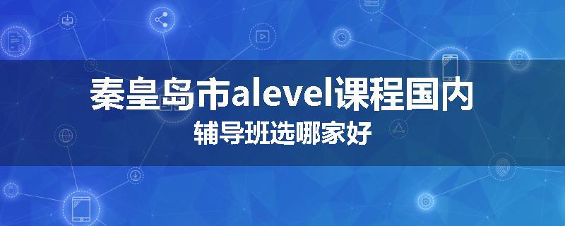 秦皇岛市alevel课程国内辅导班选哪家好