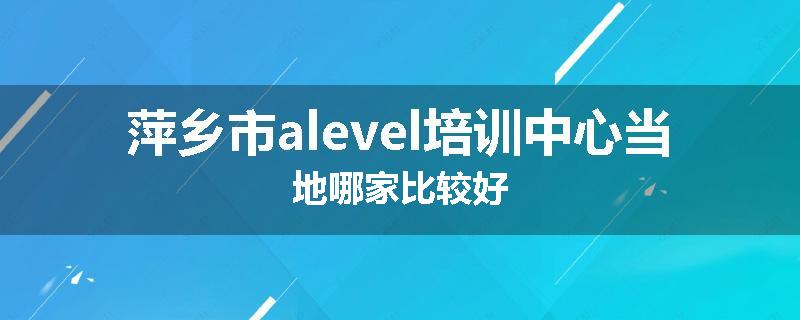萍乡市alevel培训中心当地哪家比较好