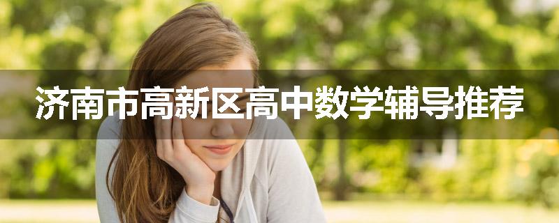 济南市高新区高中数学辅导推荐