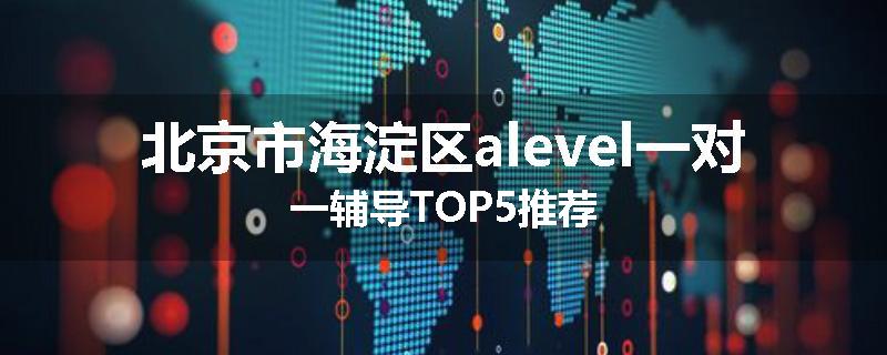 北京市海淀区alevel一对一辅导TOP5推荐