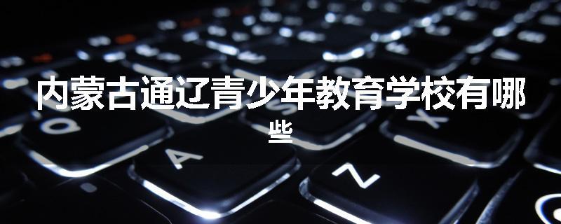 内蒙古通辽青少年教育学校有哪些