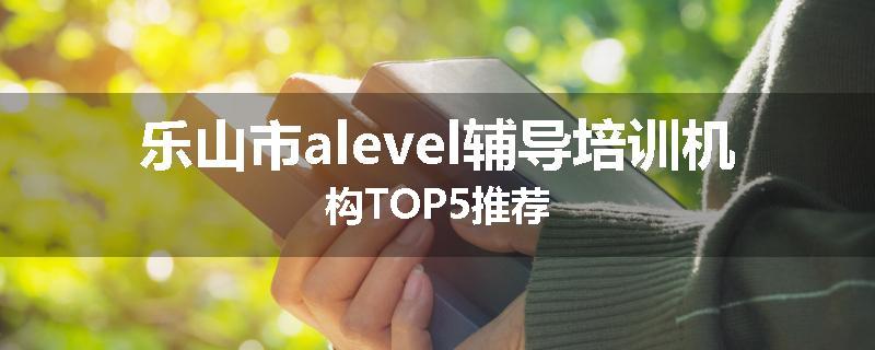 乐山市alevel辅导培训机构TOP5推荐