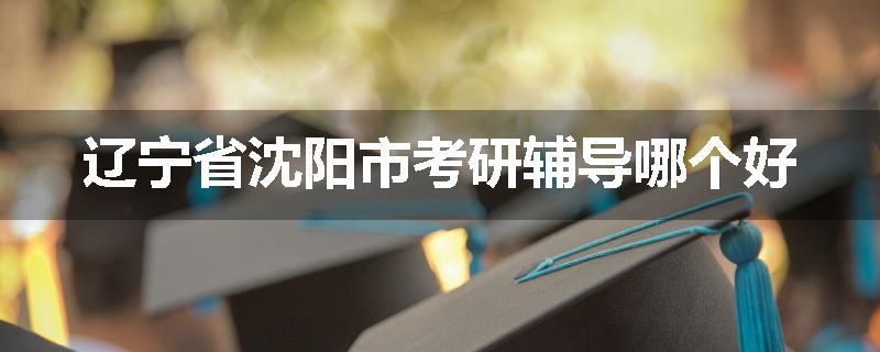 辽宁省沈阳市考研辅导哪个好