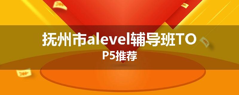 抚州市alevel辅导班TOP5推荐