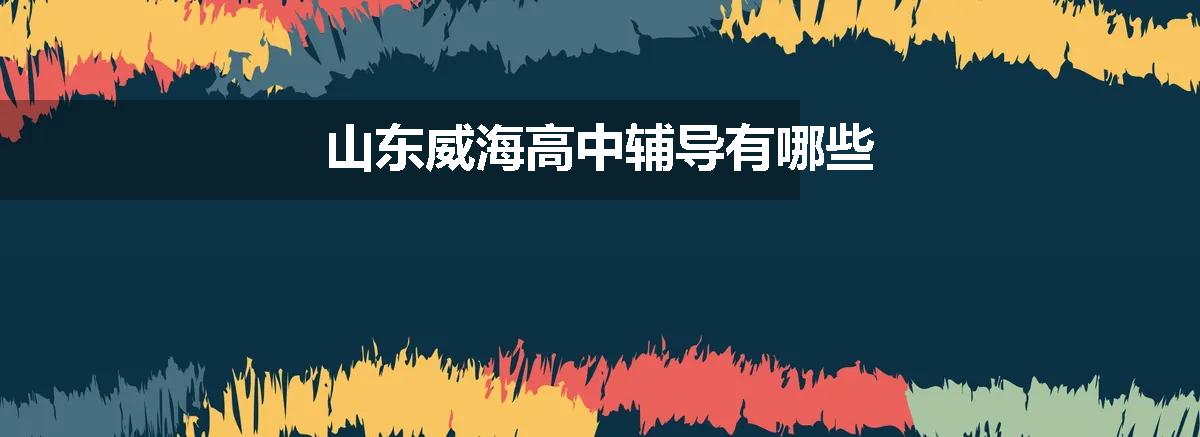 山东威海高中辅导有哪些