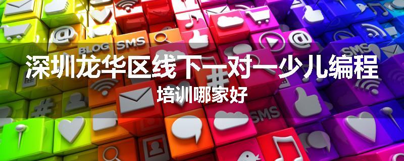 深圳龙华区线下一对一少儿编程培训哪家好