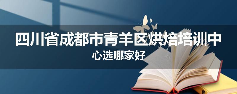 四川省成都市青羊区烘焙培训中心选哪家好