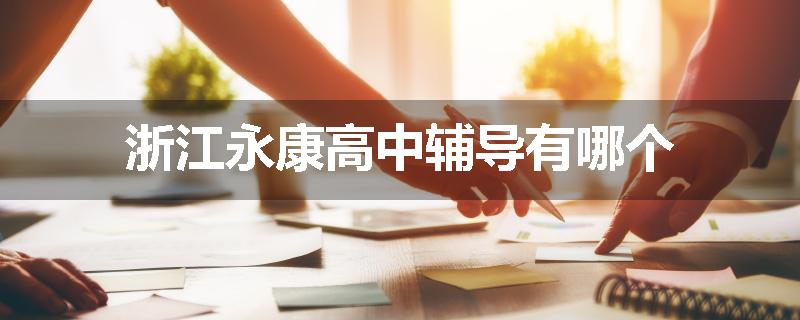浙江永康高中辅导有哪个
