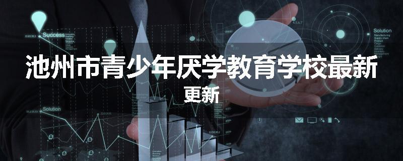 池州市青少年厌学教育学校最新更新