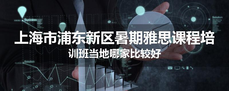 上海市浦东新区暑期雅思课程培训班当地哪家比较好